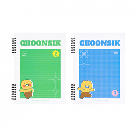 캐릭터 춘식이 비비드 하드 커버 스프링 노트 #5