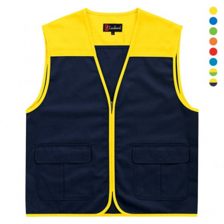 LD21 투톤배색 TC배색조끼 #9