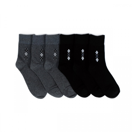 남자 다이아 정장 중목 양말 #2