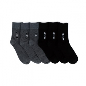 남자 다이아 정장 중목 양말