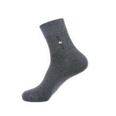 남자 스퀘어 중목 양말