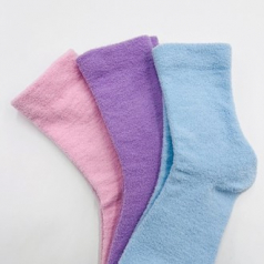 여성 장목 탁텔사 무압박 수면양말