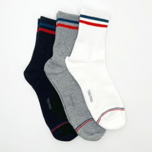 남성 골지 캐쥬얼 링글 양말