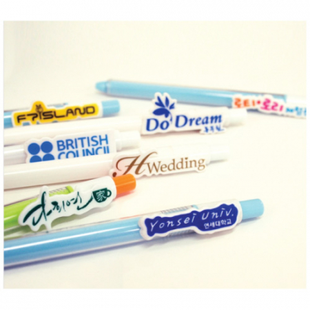 (Wiz)캐릭터볼펜 no.1 패드인쇄 주문제작형 (금형비 별도) #2