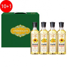 10+1 사조해표 고급유특선 11호(카놀라유/해바라기유 각 500ml 2개)