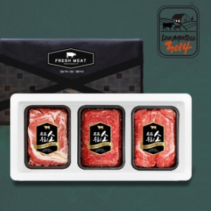 [10+1]국내산 Wet-Aging 숙성소고기 세트1호(꽃등심+불고기+국거리/각300g씩)