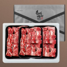 10+1[음식백서]미국산 초이스등급 찜갈비 선물세트(3kg[1kg*3팩])