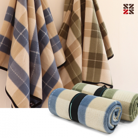 그린체크담요+밴드세트 #2