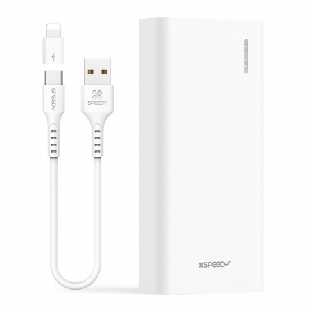 스피디 슬림 핏 보조배터리 20000mAh (C타입 케이블+8핀 젠더) #3