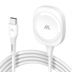 밸류엠 갤럭시 / 애플 2in1 CP 워치충전기 케이블 일체형