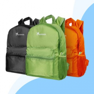 가벼운 접이식 경량 등산가방 휴대용 여행용 배낭 Y2619