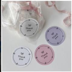 땡큐스티커 감사스티커 단체 구디백 감성스티커