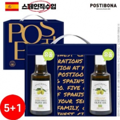 5+1 포스티보나 올리브유 2종 선물세트(올리브유 250ml x 2)