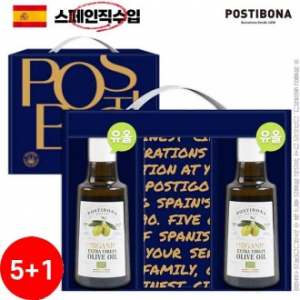 5+1 포스티보나 올리브유 2종 선물세트(올리브유 250ml x 2)