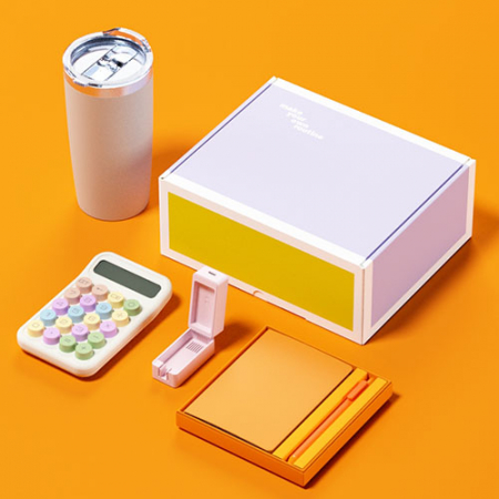 루티네 선물세트 아이언베이직텀블러+노트볼펜+계산기+칫솔살균기 #3