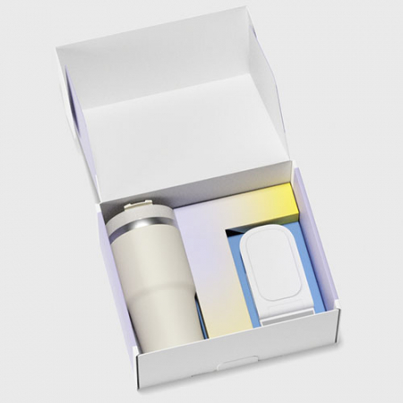 루티네 선물세트 밀크티텀블러+노트볼펜+무선충전기 #4