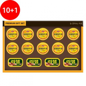 10+1 동원 행복 21호(쿡참치x10 / 리챔 x 4)