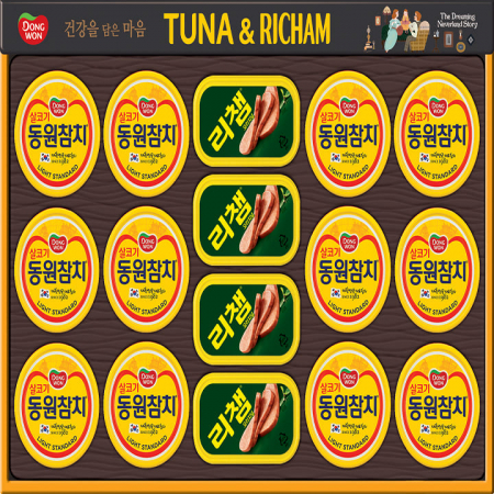 10+1 동원 튜나리챔O-48호(살코기85g*12캔 + 리챔120g*4캔) #2