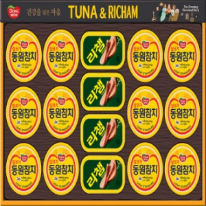 10+1 동원 튜나리챔O-48호(살코기85g*12캔 + 리챔120g*4캔)