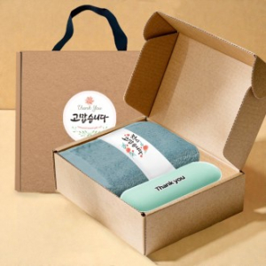 송월타올 호텔수건 항균 150G 30수+머쉬룸 5단 암막 양우산 선물 세트