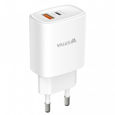 [밸류엠] 가정용 20W(PD3.0+QC3.0) 2포트 고속 분리형 충전기 #2
