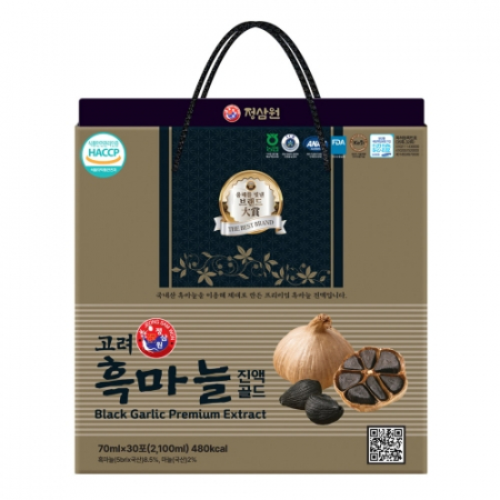[정삼원] 고려 흑마늘 진액 골드 70ml x 30포 #2