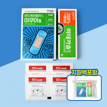 동국제약 방수밴드 + 마데카솔 연고 + 알콜스왑 4매 #2