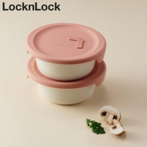 락앤락 C304S2 바로한끼 도자기 국용기 600ml 2P 세트