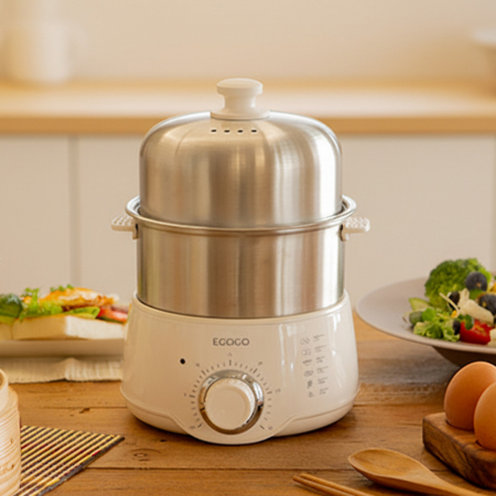 디큐브 에고고 계란찜기 2단 #5