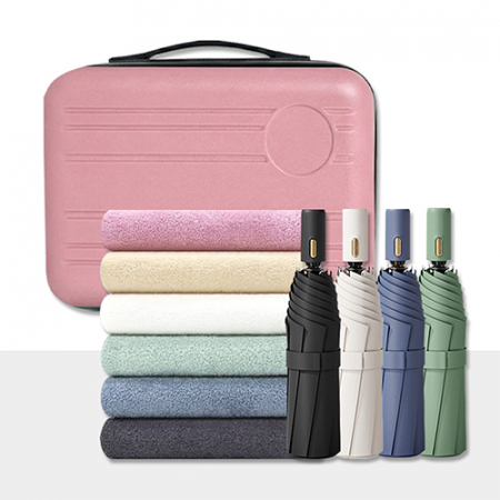 14인치 여행용 레디백 + 3단 자동 양우산 + 송월타올 선물세트 #3