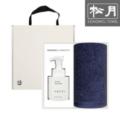 송월 포인트 생활공작소250ml세트(세면타월1p+핸드워시1p)