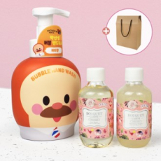 애경 브래드이발소 핸드워시 부케가르니 바디워시 샴푸세트