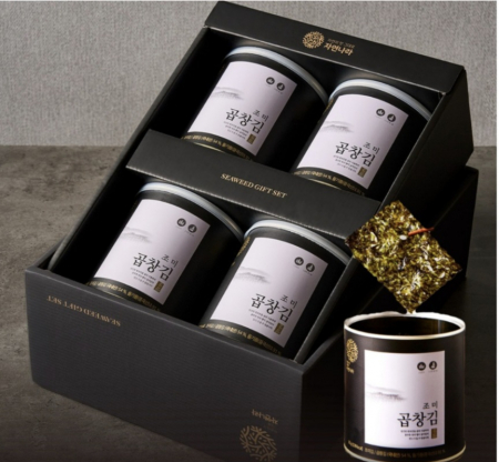 곱창김 4캔( 광천김 선물) 추석 설 #2