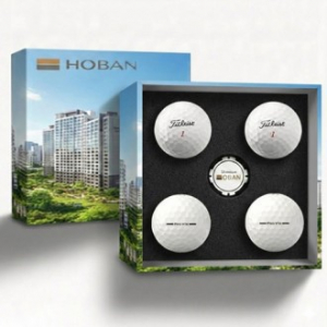 [굿즈]타이틀리스트 PRO V1x 4구 볼마커 칩세트