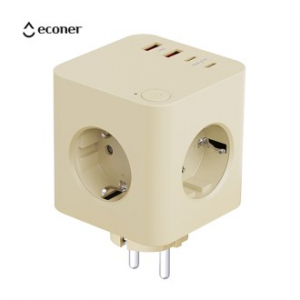 에코너-MT05 큐브멀티탭 플러그형
