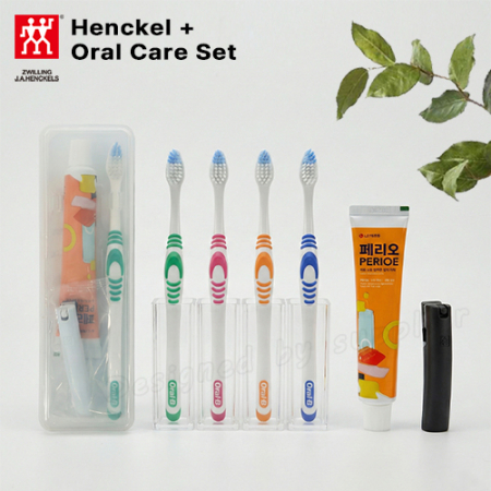 헹켈 손톱깎이1호 오랄비고탄력미세모 페리오 칫솔치약세트 #4