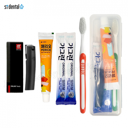 헹켈 손톱깎이2호 326미세모 페리오 가그린2P 칫솔치약세트 #3