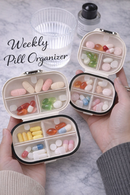 휴대용 대형 7일치 약케이스 #2