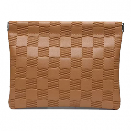 고급형 방수 PU 체크파우치(대형) 미니 휴대용 수납 파우치 #2