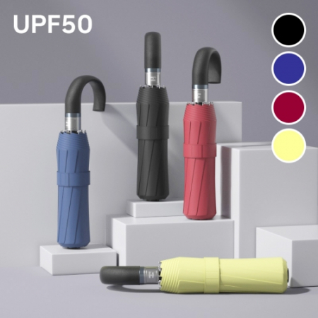 WE005 엘리펀트 3단 10K 58 PU 곡자 핸들 VIP 전자동 UV 양우산 #2