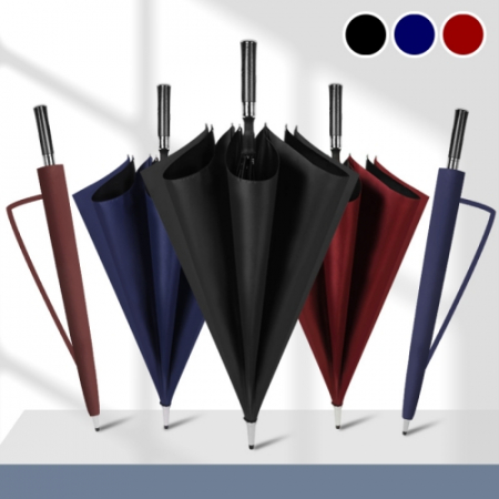 WB014 비단비 70-8K 센서블 핸들 암막 코팅 화이버 장우산 #2