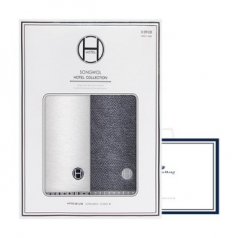 송월타월 호텔컬렉션 톤 2매 선물세트+쇼핑백 답례품