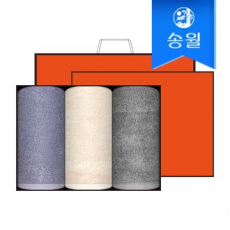 송월타월 160g코마사40수 3매 선물세트+쇼핑백 답례품