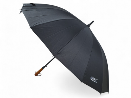 65-16k 본지 일자 우드손잡이 장우산 #2