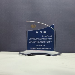 170*190 크리스탈 감사패