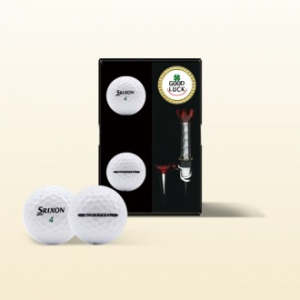 던롭 스릭슨 소프트필 2구 볼마커자석티 세트 골프공