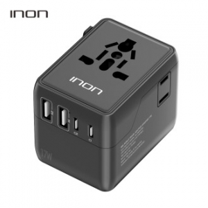 USB 4포트 해외 여행용 멀티어댑터 2USB + 2Type-C