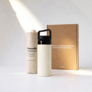 레스쁘리 고급 텀블러세트 EEE (패스트보틀 380ml+크로커다일 전자동우산)