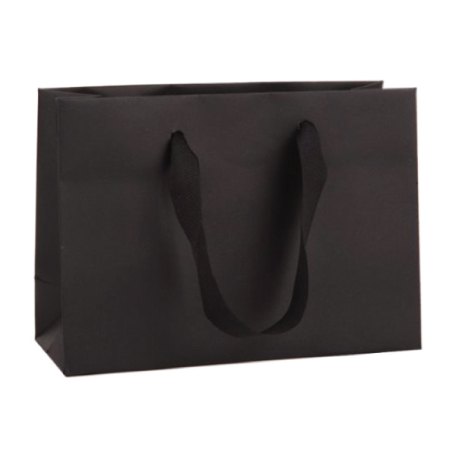 아베오 종이쇼핑백 최고급시리즈 블랙8호 가로형 190x70x135 #3