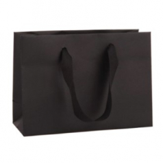 아베오 종이쇼핑백 최고급시리즈 블랙8호 가로형 190x70x135